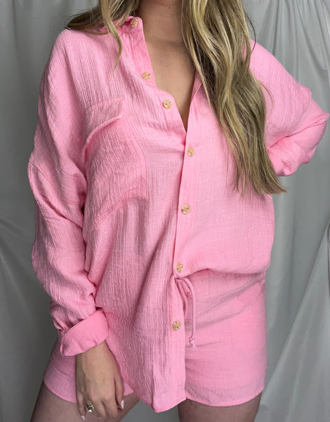 Casual Babe Button Down Blouse (more colors)